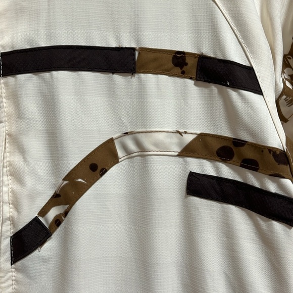 Powder Room Snowboarding Ski Jacket Cream Off White Womens Size Small 3 in 1 - Picture 3 of 14